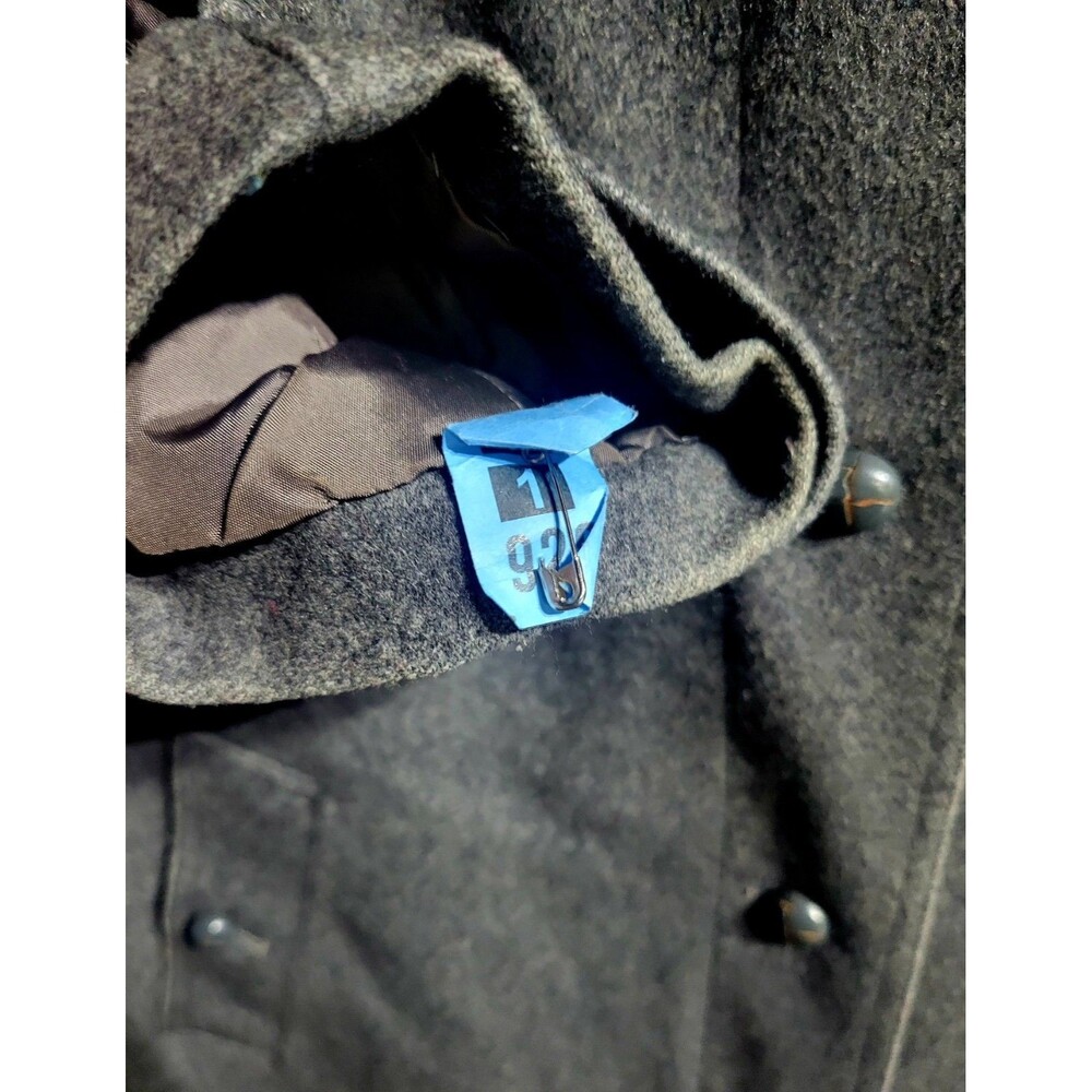 Men's Lodenfrey Peacoat Lined Gray Wool Size M. Chest: 40" & Length: 38" EUC - Picture 9 of 9